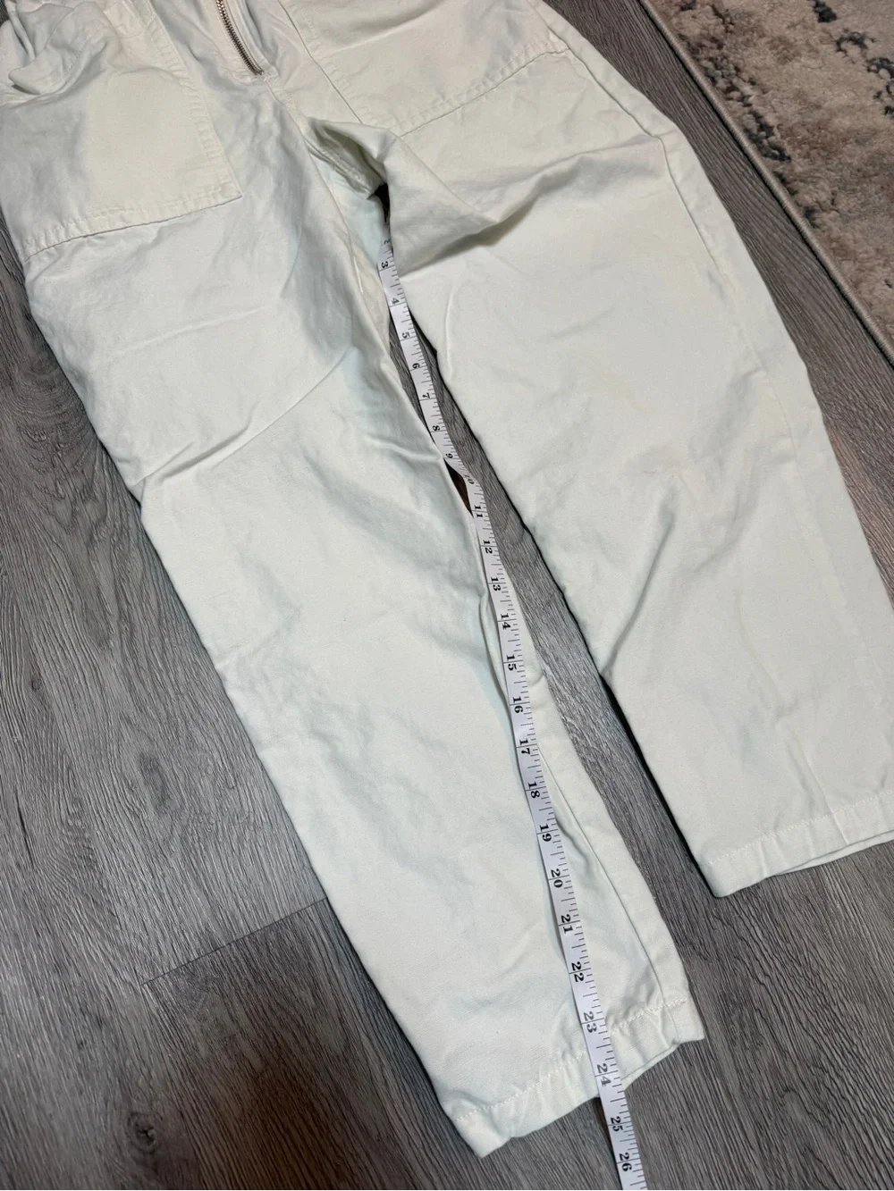 Banana Republic Pull-Up Wide-Leg Pant Womens 0 Linen Blend High Rise Trousers